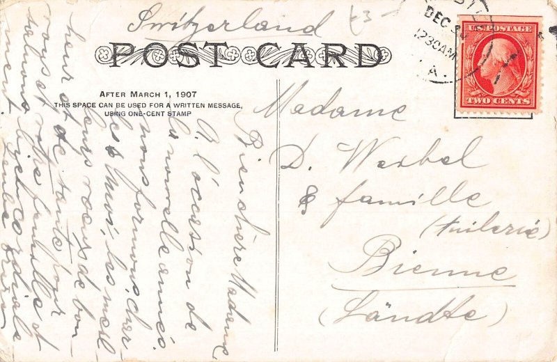 B042 Native Americans 1907 Western Beauties Navajo Indians Girl Ethnic postcard