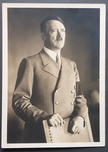 GERMANY THIRD 3rd REICH ORIGINAL NAZI CARD ADOLF HITLER HOFFMANN STUDIOS