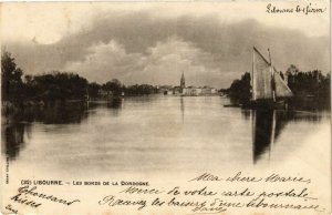 CPA LIBOURNE - Les Bords de la DORDOGNE (229891)