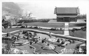 RPPC Temple of Heaven Shrines of Nikko Bernheimer Japanese Garden 1930s Postcard