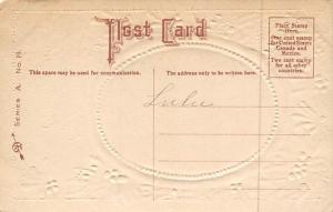 Damaged Christmas Writing on back 