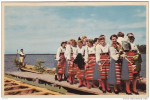 Traditional Customes, Ladies At The Pier, SWEDEN, 1940-1960s