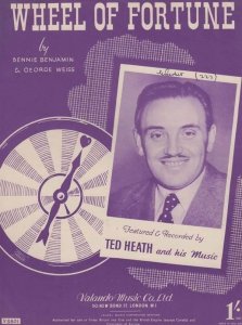 Wheel Of Fortune Ted Heath 1950s Sheet Music