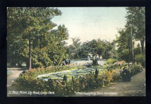 St. Paul, Minnesota/MN Postcard, Lily Pond, Como Park