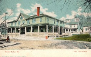 Vintage Postcard 1900's The Saratoga Picturesque Valley Excelsior Springs MO