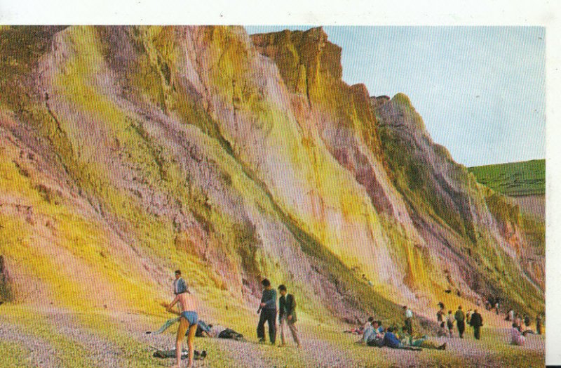 Isle of Wight Postcard - Coloured Cliffs - Alum Bay - Ref TZ3285