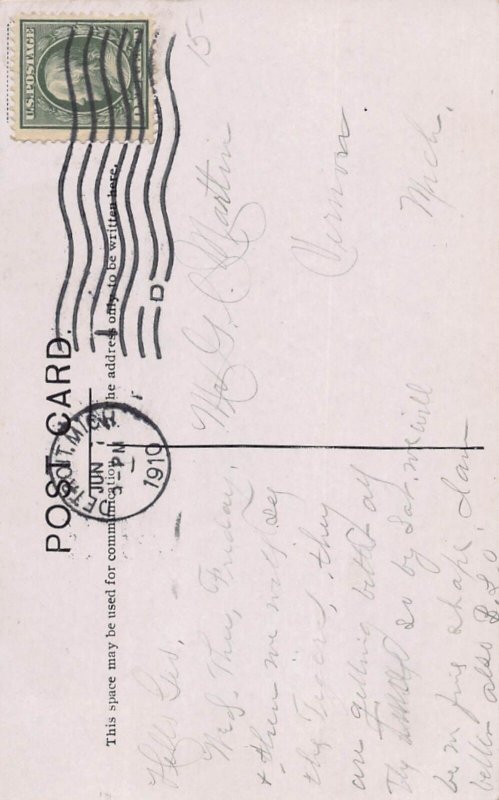 DS1/ Baseball Sports Comic Postcard c1910 Player Uniform Romance 247