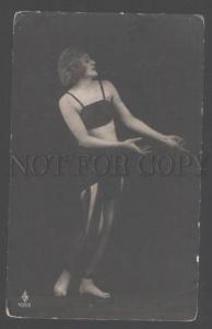 3104572 BALLET Star DANCER in Black as Duncan Vintage PHOTO PC