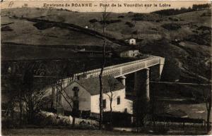 CPA Env. de ROANNE Pont de la Vourdiat sur la Loire (664121)