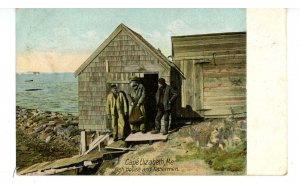 ME - Cape Elizabeth. Fish House & Fishermen