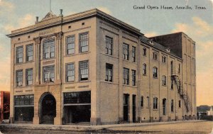 Amarillo Texas Grand Operan House Vintage Postcard CC4210