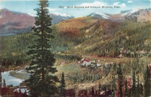 Postcard C-1910 Utah Brighton Hotel Brighton Cottages occupation 24-298