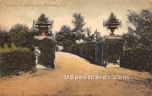 Entrance Gate to Colonial Park - Monticello, New York