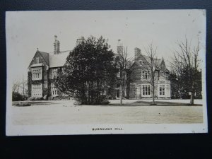 Leictershire BURROUGH HALL Burrough on the Hill - Old RP Postcard by Towne