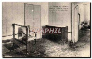 Postcard Old House Ajaccio Napoleon Bonaparte Bedroom 1st Lieutenant