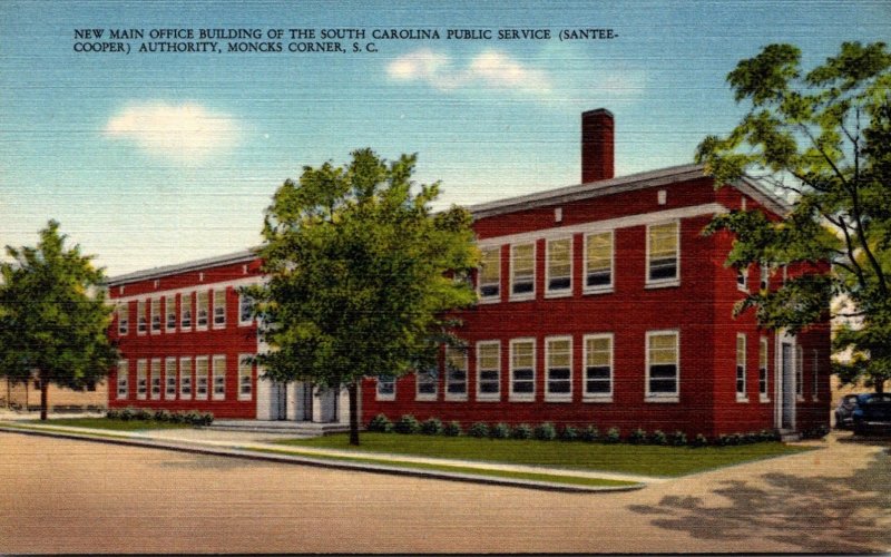 South Carolina Moncks Corner New Main Office Building Of The South Carolina P...