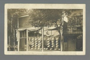 George IOWA RP c1910 FOLKENS GENERAL STORE nr Rock Rapids Sheldon Sibley