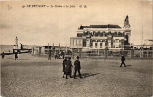 CPA Le TRÉPORT Le Casino et la Jetée (416090)