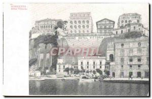 Italy - Italy - Sorrento - Hotel Vittoria -Carte Old Post