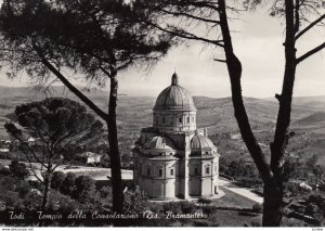 RP: TODI , Perugia , Umbria , Italy , 40-50s ; Tempio della Consolarione