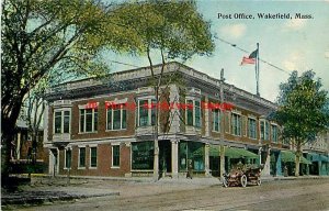 MA, Wakefield, Massachusetts, Post Office Building, Exterior View
