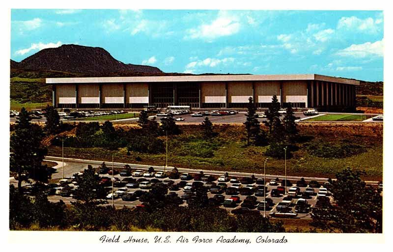 Postcard HOUSE SCENE Colorado Springs Colorado CO AQ2770