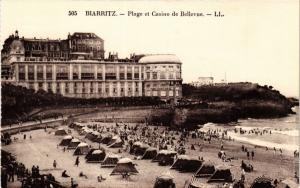 CPA BIARRITZ - Plage et le Casino de Bellevue (450460)