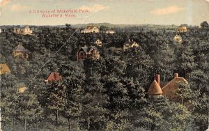 A Glimpse of Wakefield Park in Wakefield, Massachusetts