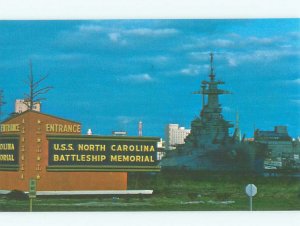 Pre-1980 military NAVY BATTLESHIP Wilmington North Carolina NC AE6104@