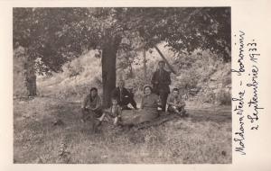 RPPC SOCIAL HISTORY ROMANIA BANAT Coronini, Caraș-Severin