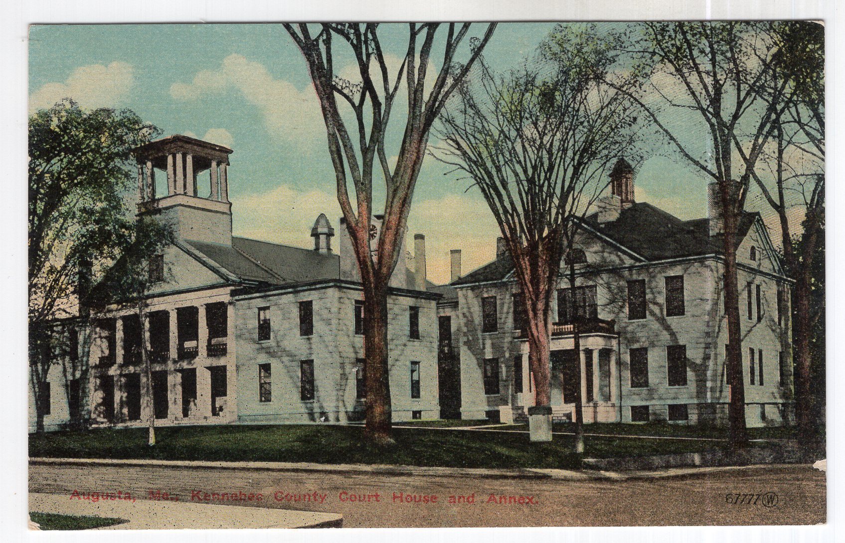 Augusta, Me., Kennebec County Court House and Annex United States