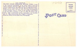 U.S.S. Nautilus 1st Atomic Submarine