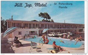 Swimming Pool , Hill Top Motel , ST. PETERSBURG , Florida , 50-60s