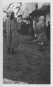 Constantine Algeria Shops Arab Traders Original Antique Photo