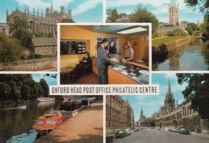 Oxford Head Post Office Philatelic Stamp Centre 1980s Postcard