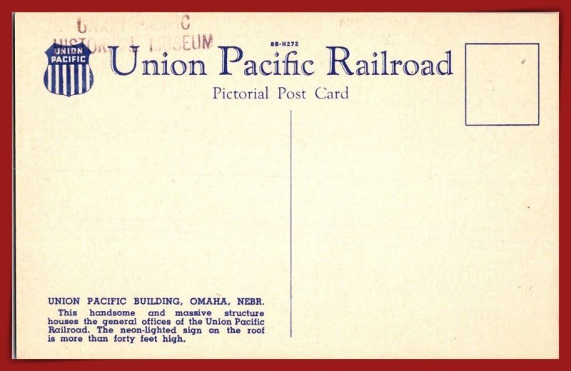 Nebraska, Omaha- Union Pacific Building - [NE-087]
