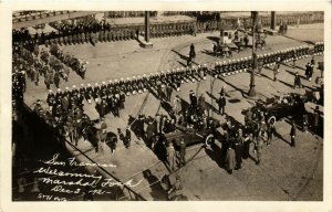 PC CPA US, CA, SAN FRANCISCO, MARSHAL FOCH, VINTAGE REAL PHOTO POSTCARD (b6267)