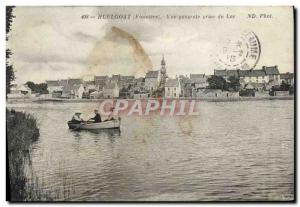 Old Postcard Huelgoat General View from the Lake