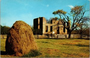 Vtg Jamestown Virginia VA Ambler House Unused Chrome Postcard