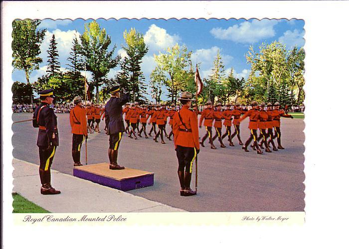 RCMP Recruit Parade, Regina, Saskatchewan, Polise