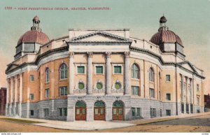 SEATTLE, Washington, 1900-10s; First Presbyterian Church