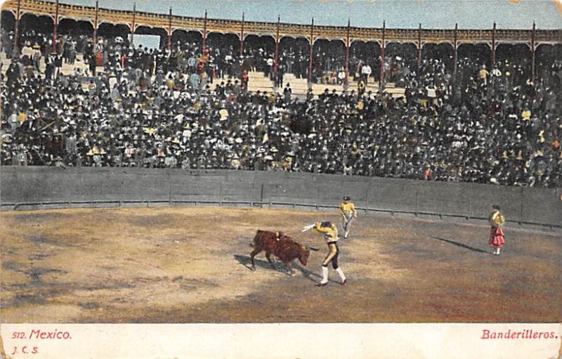 Banderilleros Tarjeta Postal Bullfighting Unused 