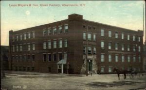 Gloversville NY Louis Meyers & Son Glove Factory c1910 Postcard