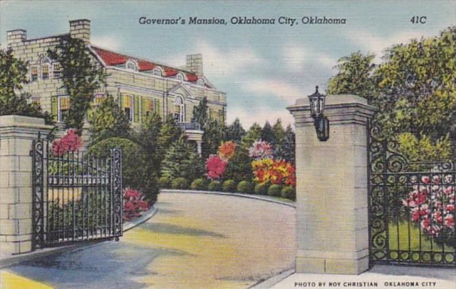 Oklahoma Oklahoma City Governor's Mansion