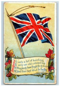 C.1910 Prudential British Flag Fredrick George Scott Advertising Postcard F30 