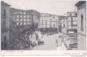 SORRENTO - La Piazza , Italy , 1890s