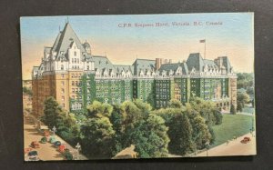 Mint Vintage Empress Hotel Victoria BC Canada Picture Postcard