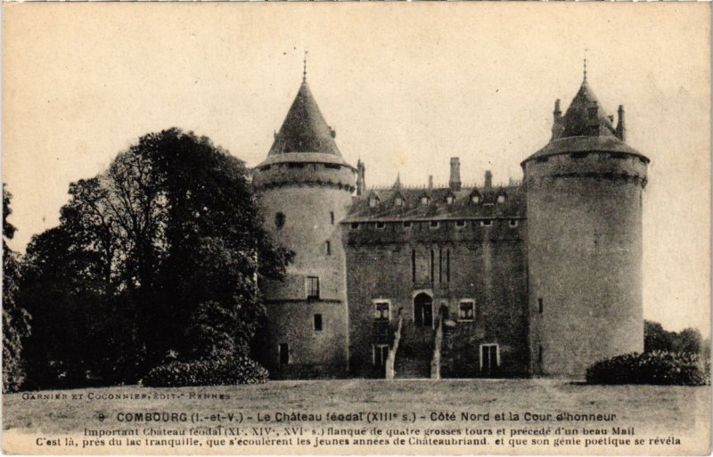 CPA Combourg Le Chateau FRANCE (1015126)