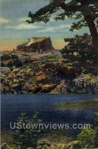 Bear Lake and Hallett Peak - Rocky Mountain National Park, Colorado CO Postcard