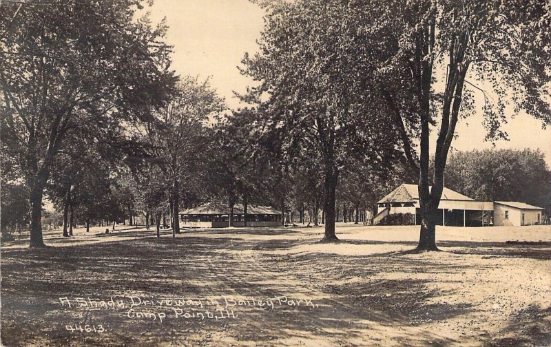 RPPC, c.'12, Chautaqua Grounds, Camp Point,IL, Childs'Photo, #24,Old Post Card